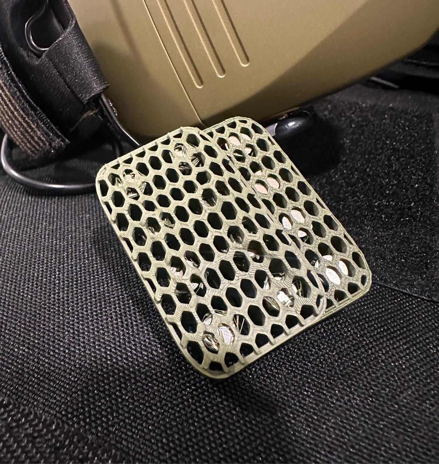 Fully Skeletonized Verkk Fidget Slider 3 click (OD green)