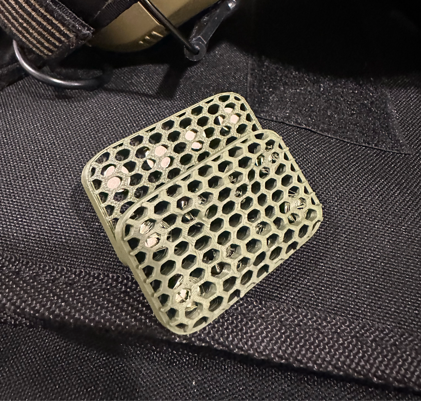 Fully Skeletonized Verkk Fidget Slider 3 click (OD green)