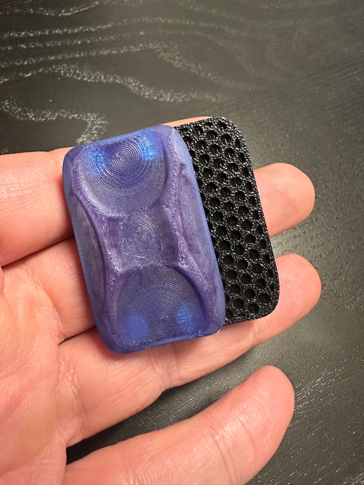 Naked Verkk Fidget Slider 3 click (blurple / black)